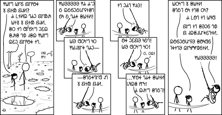 𐐗𐐪𐑆𐑋𐐪𐑊𐐲𐐾𐐮𐑅𐐻 𐐫𐑌 𐐪 𐐓𐐴𐑉 𐐝𐐶𐐮𐑍